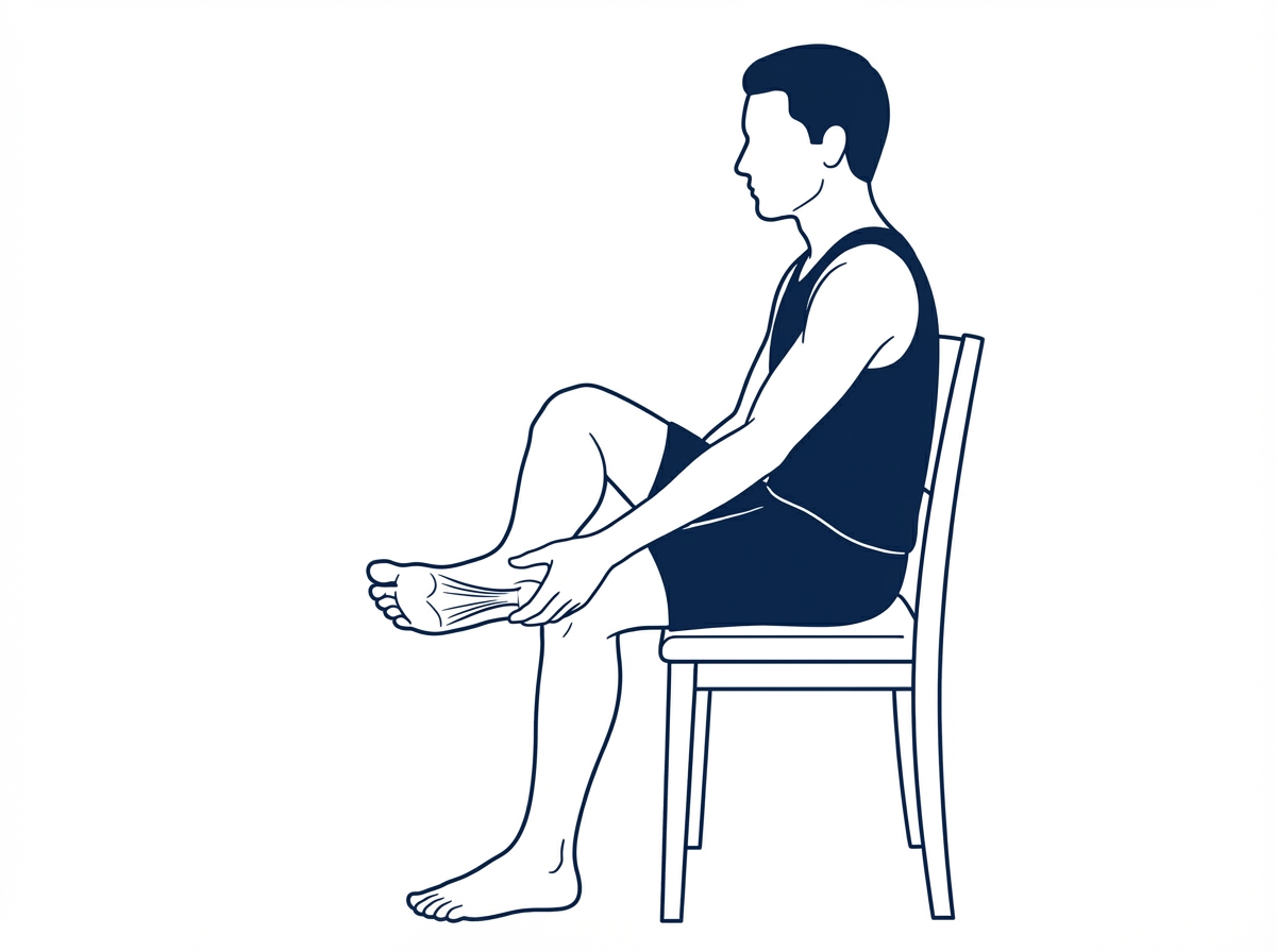 Estiramiento de Fascia Plantar